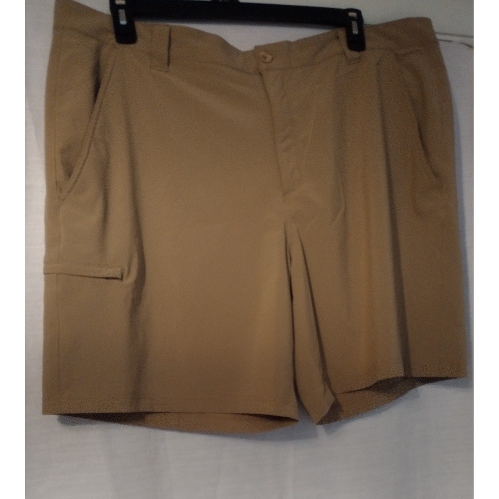 Columbia PFG Performance Fishing Shorts Men's Size 42 Brown Outdoor Cargo